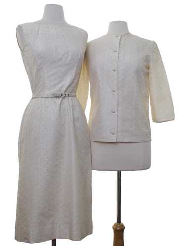 1970's Mod Silk Dress - image 1