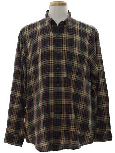 1960's Lochlana by Hathaway Mens Flannel Shirt