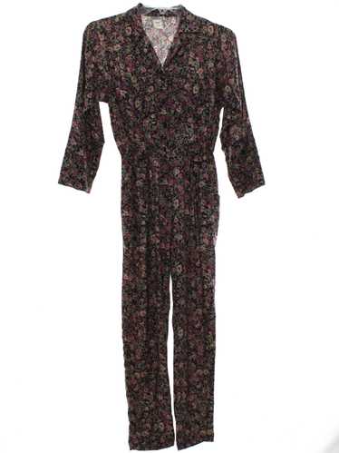 1980's Taurus II Womens Totally 80s Jumpsuit