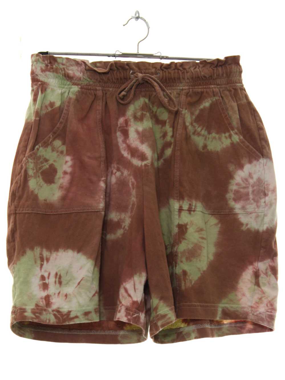 1980's Basic Editions Womens Tie Dye Shorts - image 1