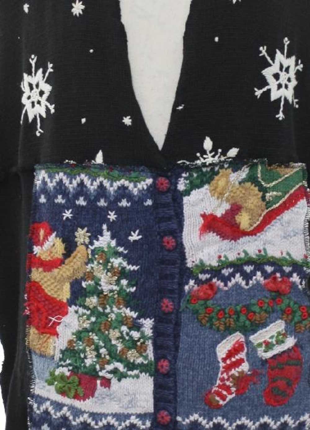 Hand Made Unisex Hand Made Patchwork Ugly Christm… - image 2
