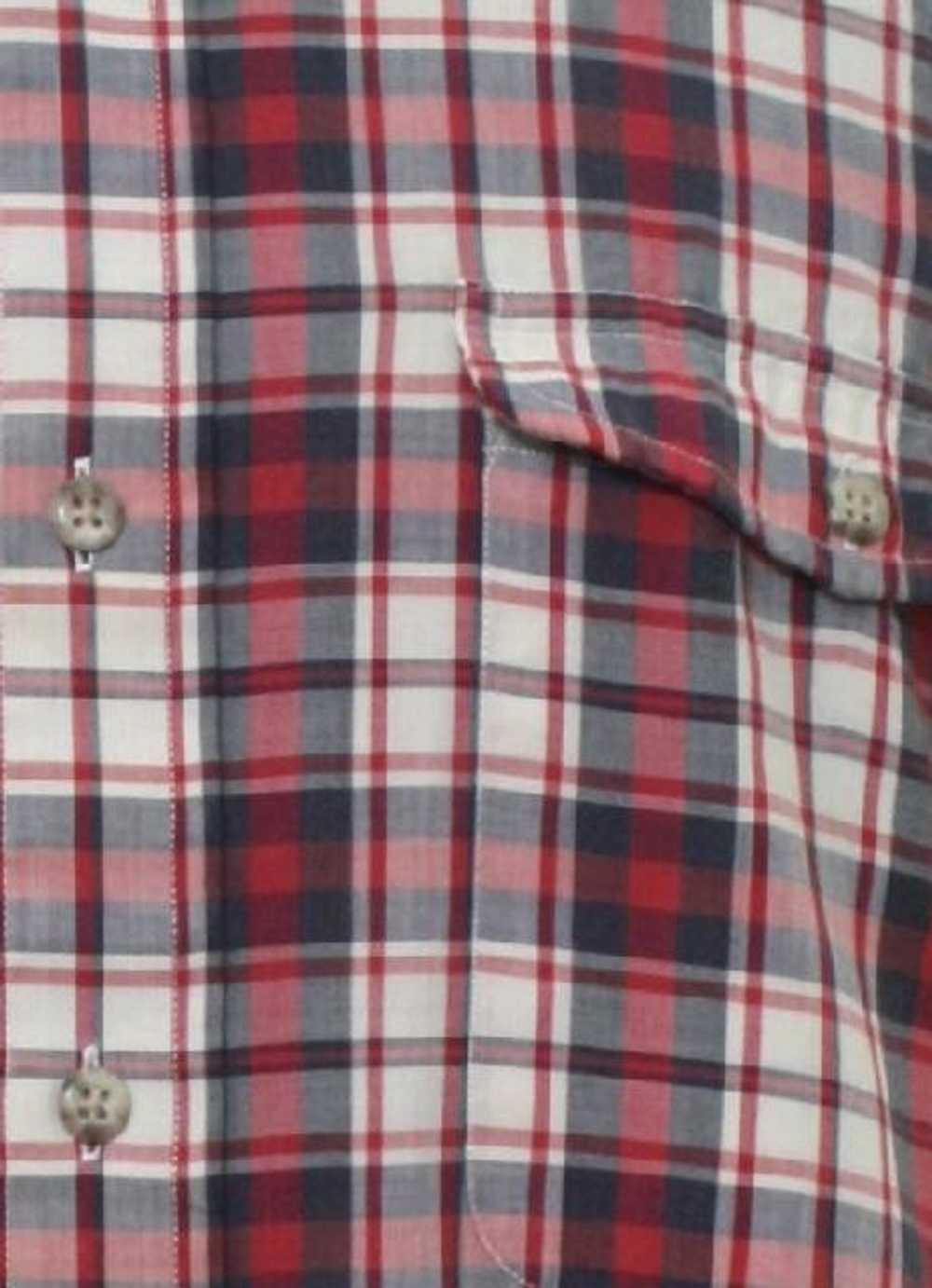 1980's Gant Mens Preppy Plaid Shirt - image 2