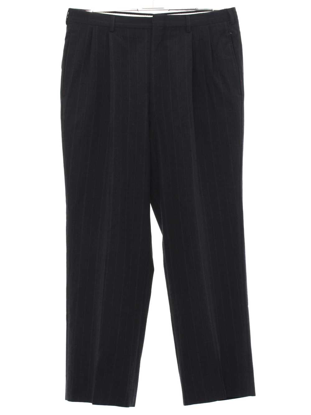 1980's Mens Totally 80s Pleated Pants - image 1
