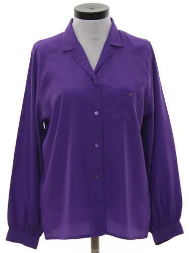 1980's Piece Time Womens Secretary Shirt - image 1