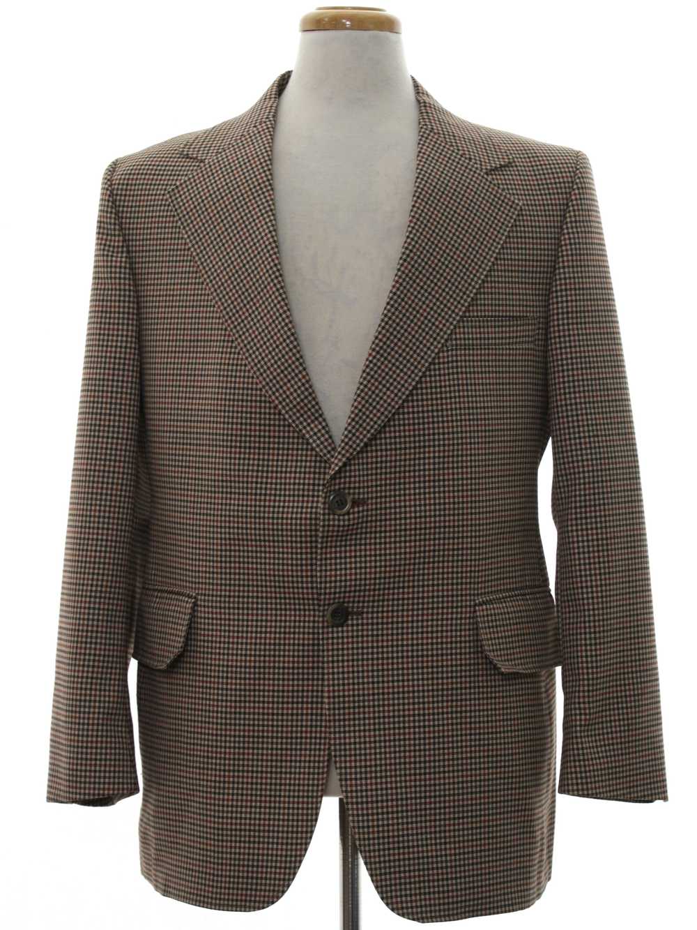 1970's JC Penny Mens Blazer Sport Coat Jacket - Gem