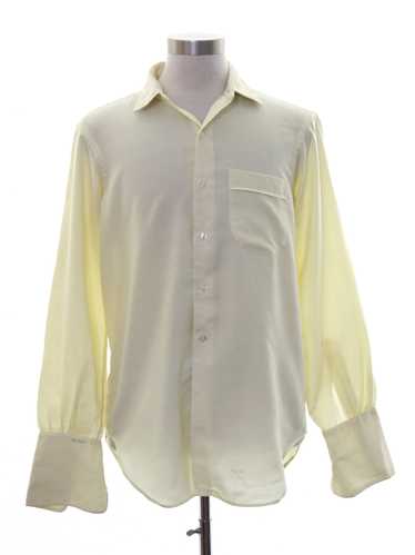 1960's The Custom Shop Mens Mod French Cuff Shirt