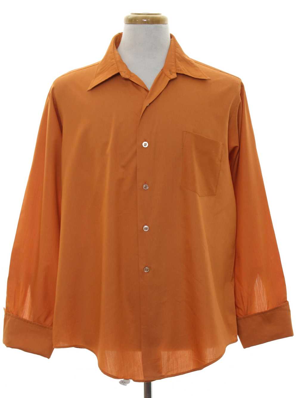 1960's Van Heusen Hampshire House Mens Mod Shirt - image 1