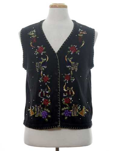 Ronnie Salloway Unisex Ugly Christmas Sweater Vest - image 1