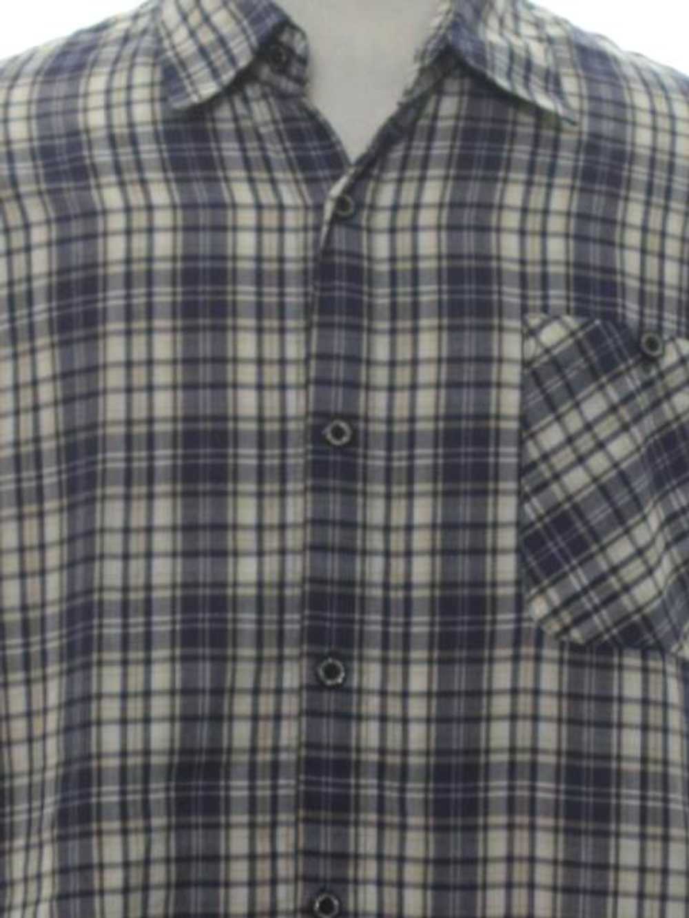 1980's Rudia Club Mens Plaid Shirt - image 2