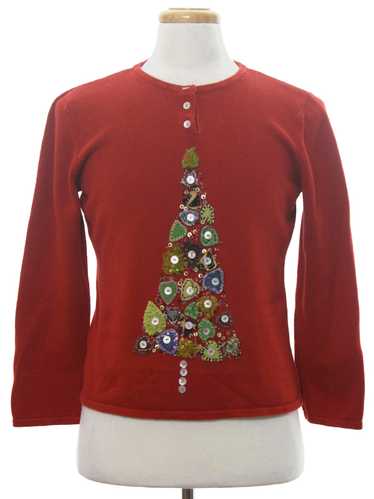 Susan Bristol Womens Country Kitsch Ugly Christma… - image 1
