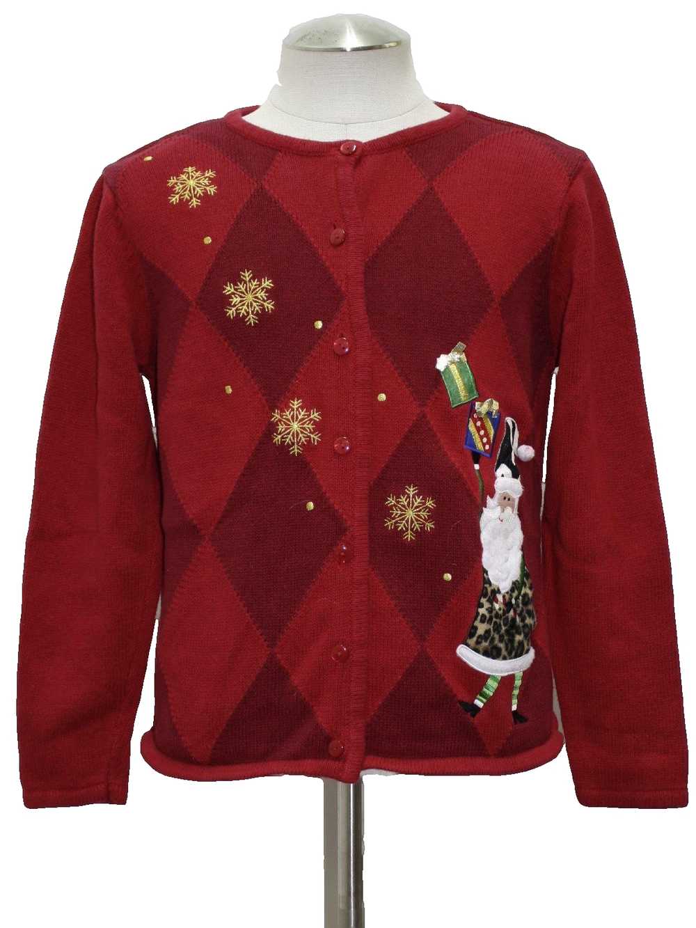 Classic Elements Womens Ugly Christmas Sweater - image 1