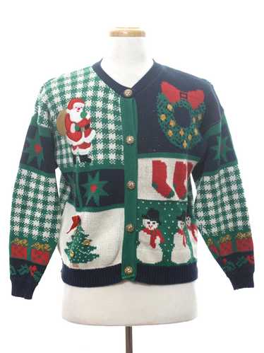 1980's Womens Vintage Ugly Christmas Sweater - image 1