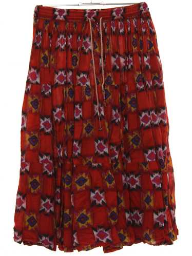 1990's Petite Sophisticate and Co Broomstick Skirt