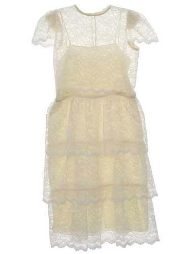 1960's Hippie Wedding Dress - image 1
