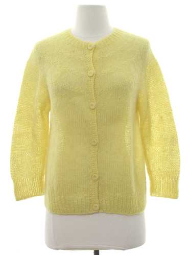 1960's McMuller Womens Mod Mohair Blend Sweater