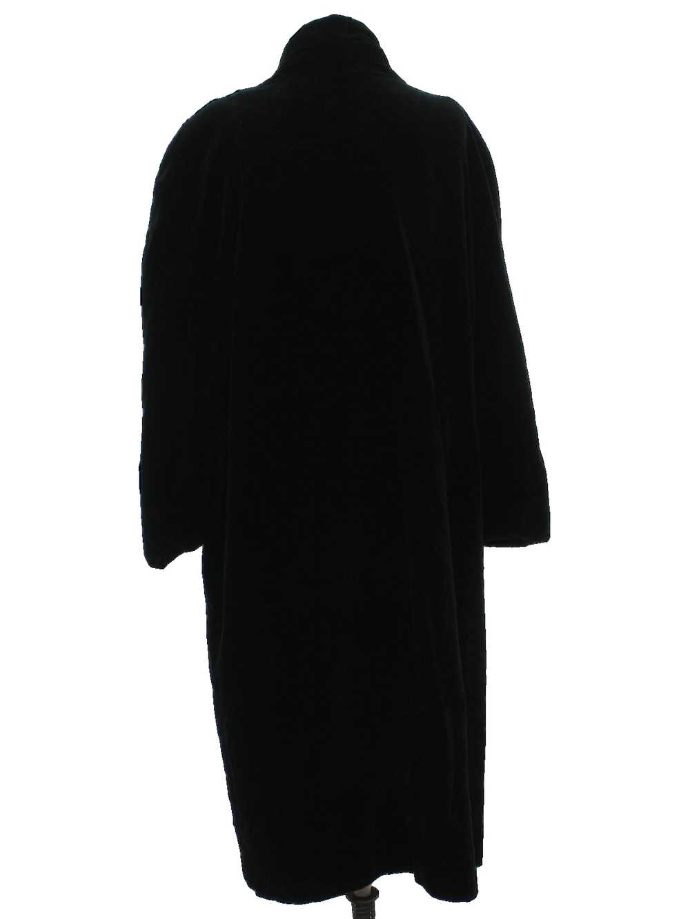 1990's Collections Womens Velvet Duster Coat Jack… - image 3