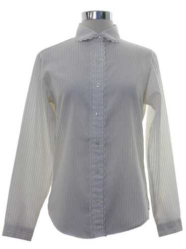 1980's Grand Vino Womens Secretary Shirt