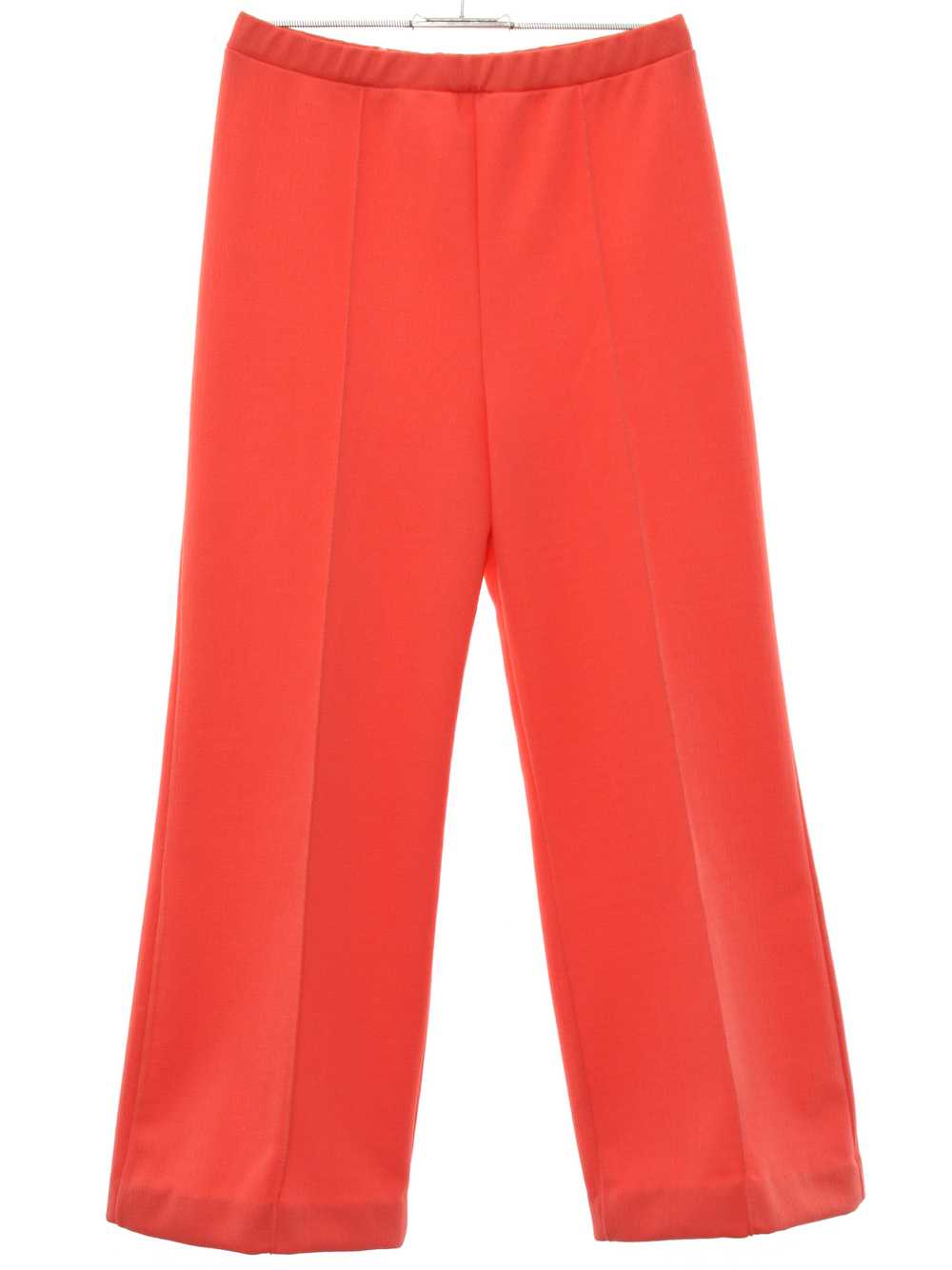 1970's Womens Flared Knit Pants - image 1