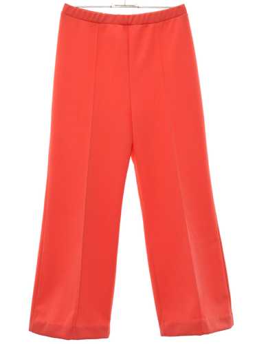 1970's Womens Flared Knit Pants - image 1