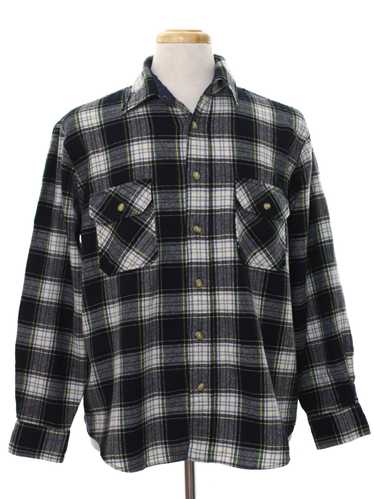 1980's Montgomery Ward Mens Flannel Shirt