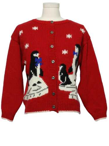 Karen Scott Womens Ugly Christmas Sweater