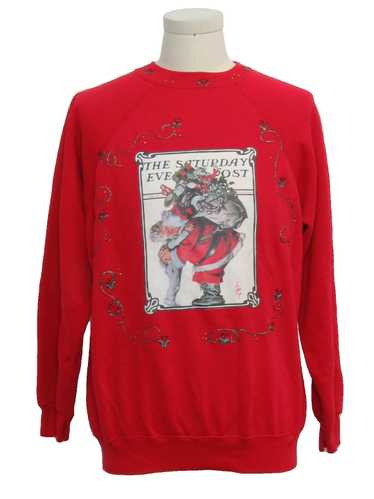 1980's Hanes Unisex Ugly Christmas Vintage Sweatsh