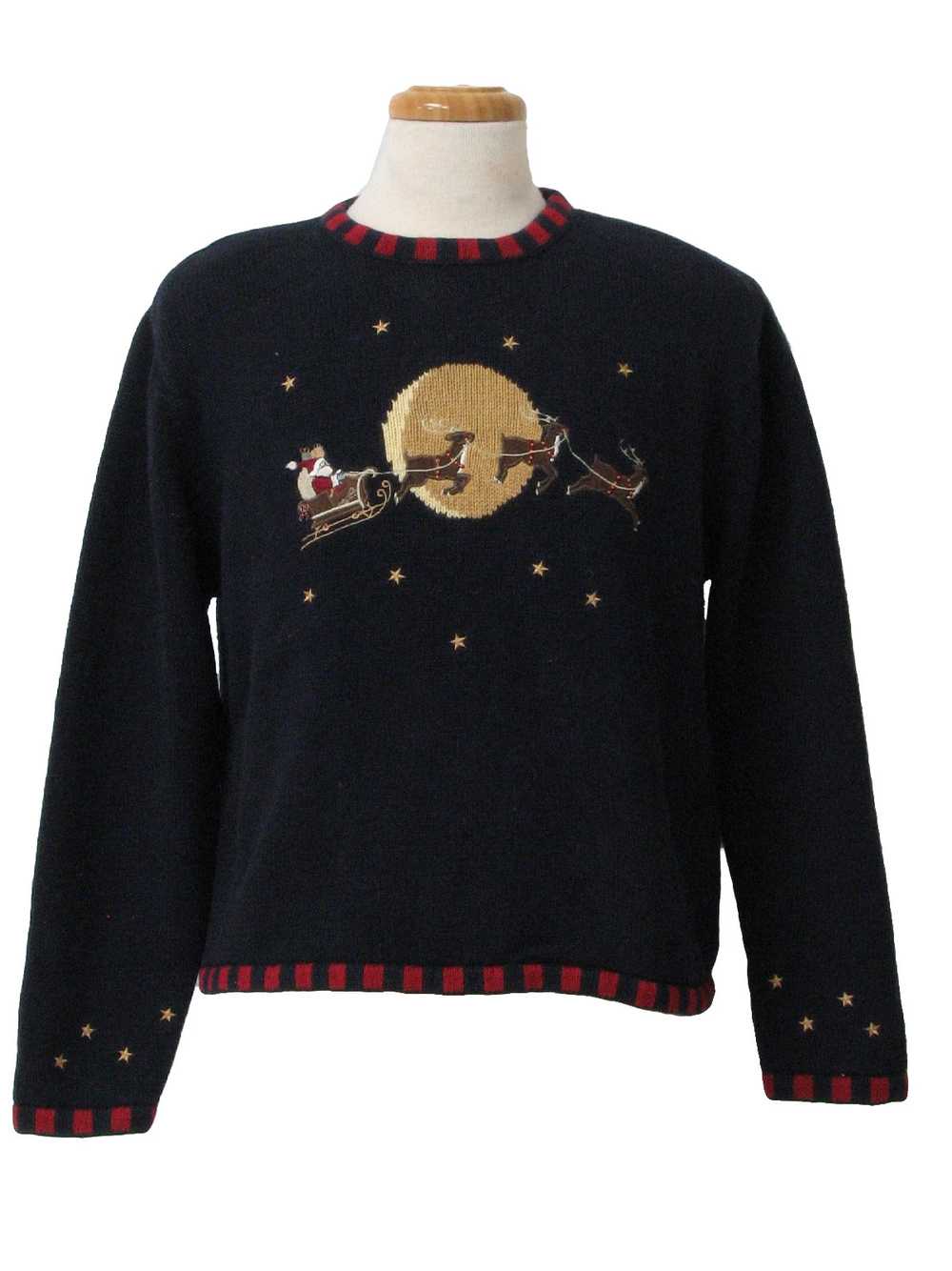 Christopher Banks Womens Ugly Christmas Sweater - image 1