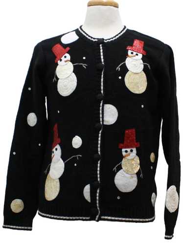 Karen Scott Womens Ugly Christmas Sweater