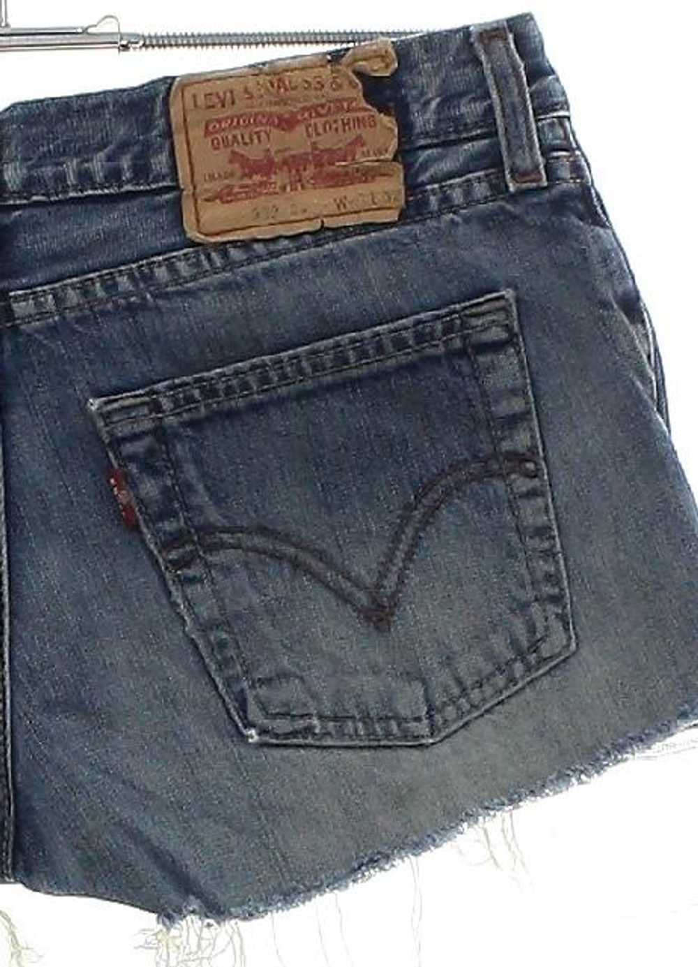 1990's Levis 529 Womens Daisy Duke Levis Denim Je… - image 2