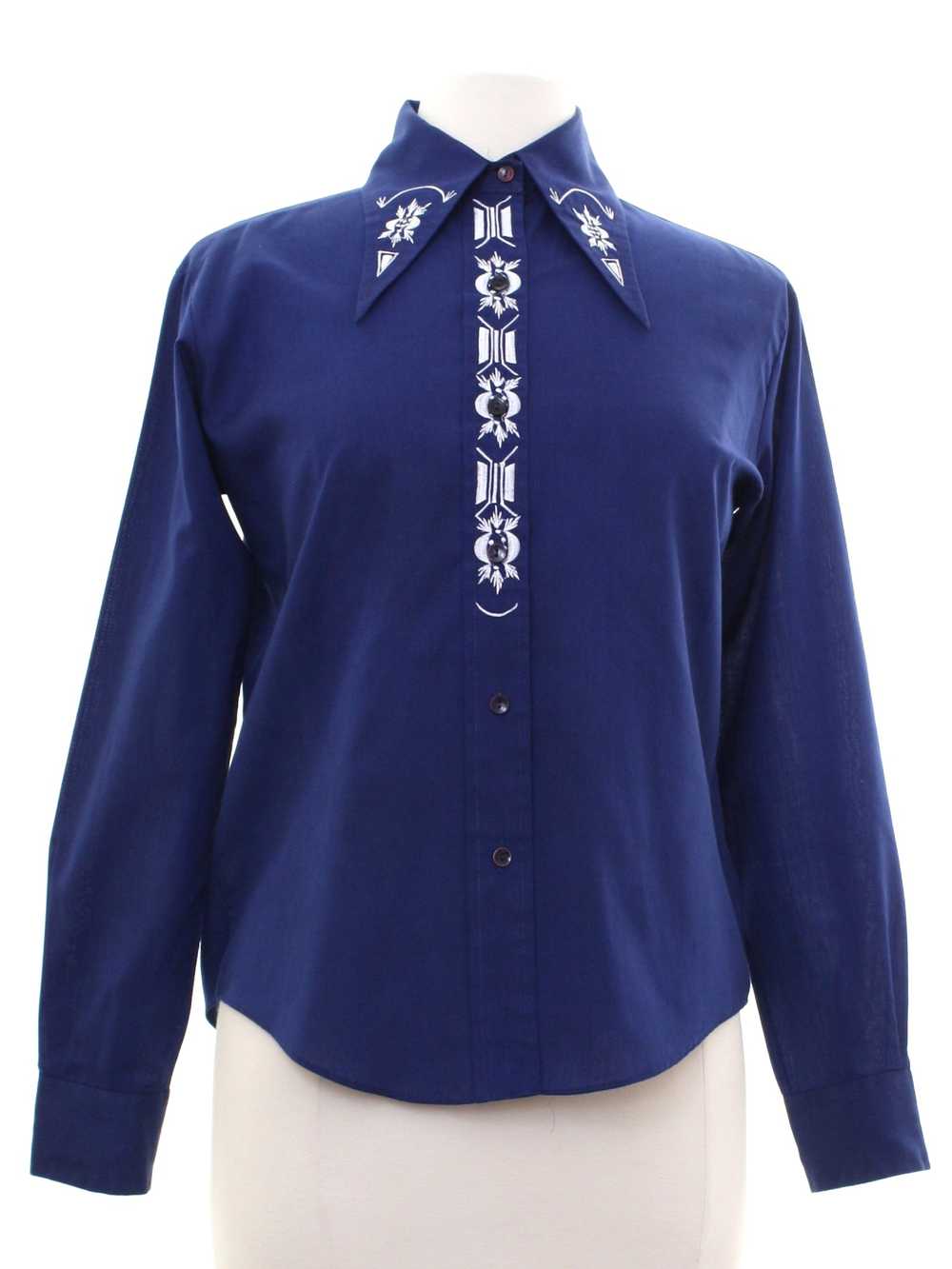 Women's Long Sleeve Denim Crop Top /along Side Body Fringe Shirt