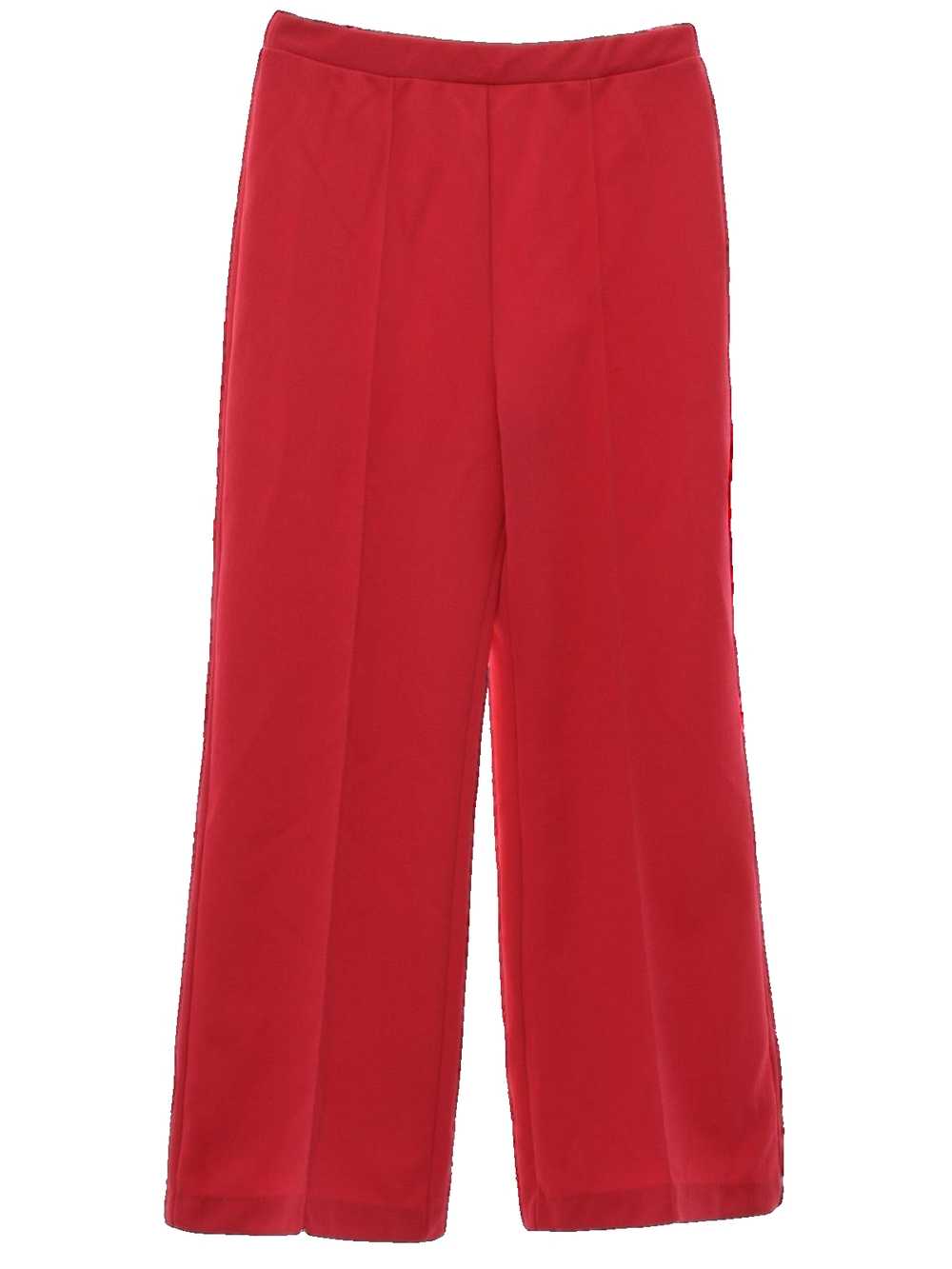 1970's Pykettes Womens Flared Knit Pants - image 1