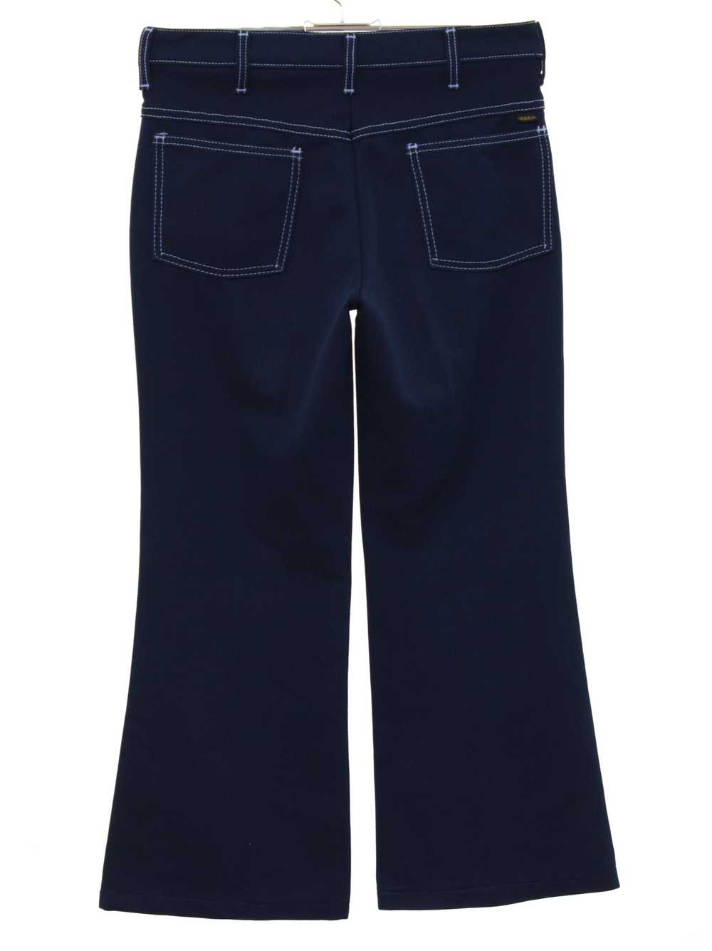 1970's Farah Unisex Knit Bellbottom Pants - image 1