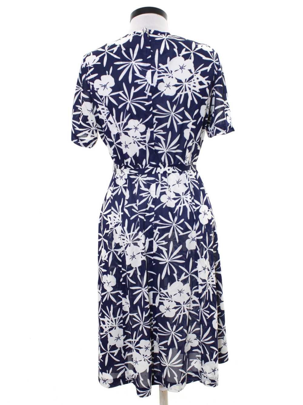 1970's Casual Maker Print Disco Dress - image 3