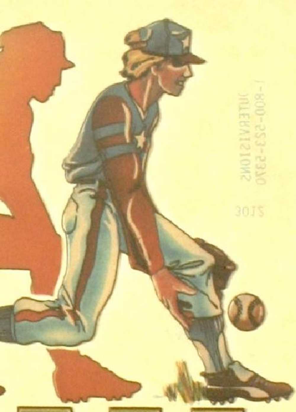 1970's SOFTBALL Iron-Ons - Sports Themes - image 2