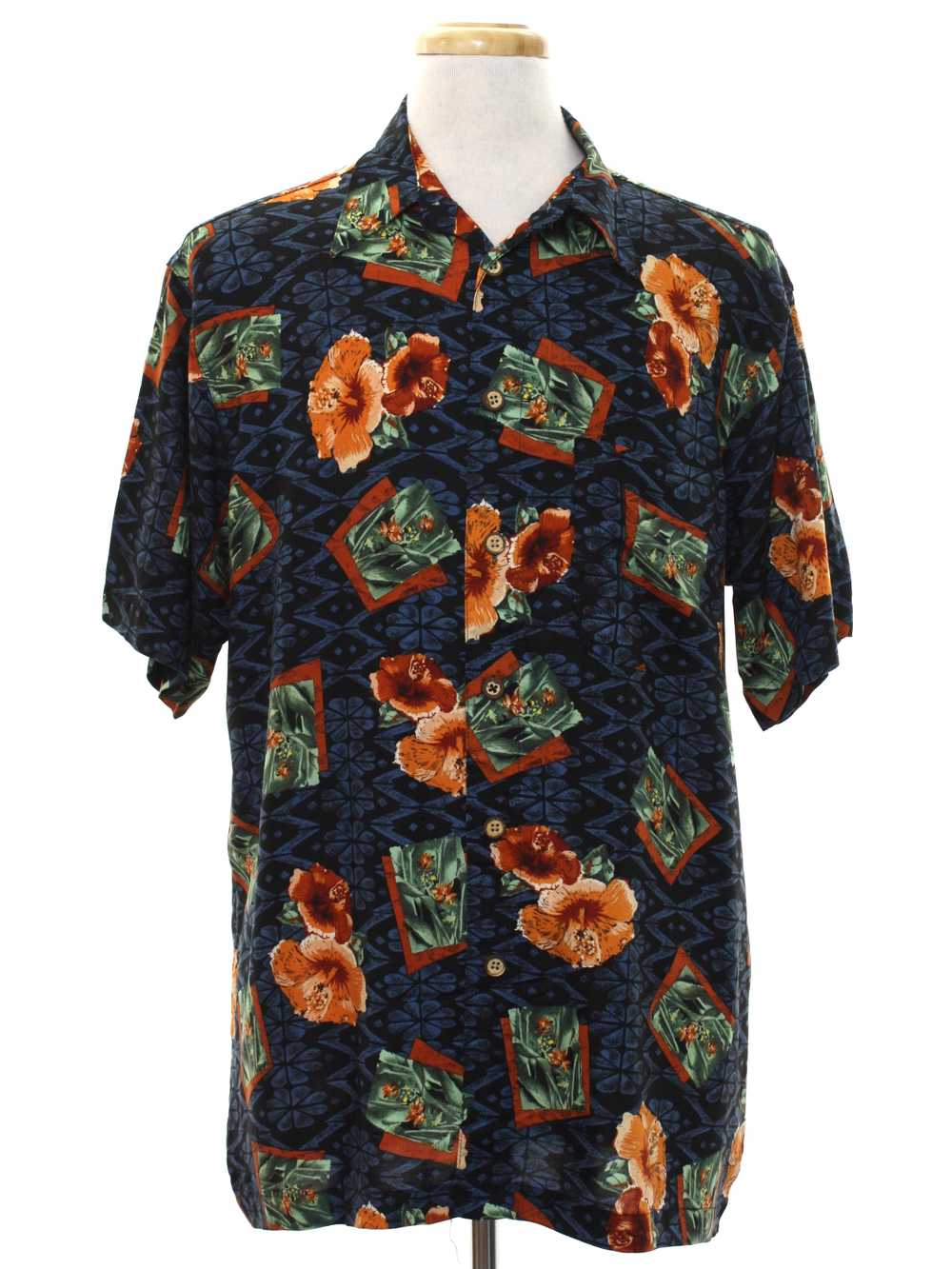 1980's Imprints Mens Hawaiian Shirt - image 1
