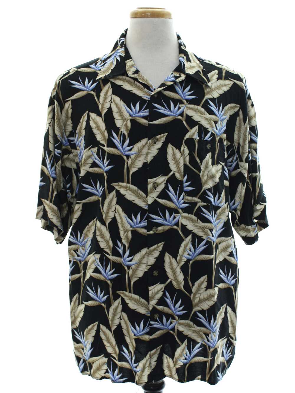 1980's Puritan Mens Hawaiian Shirt - image 1