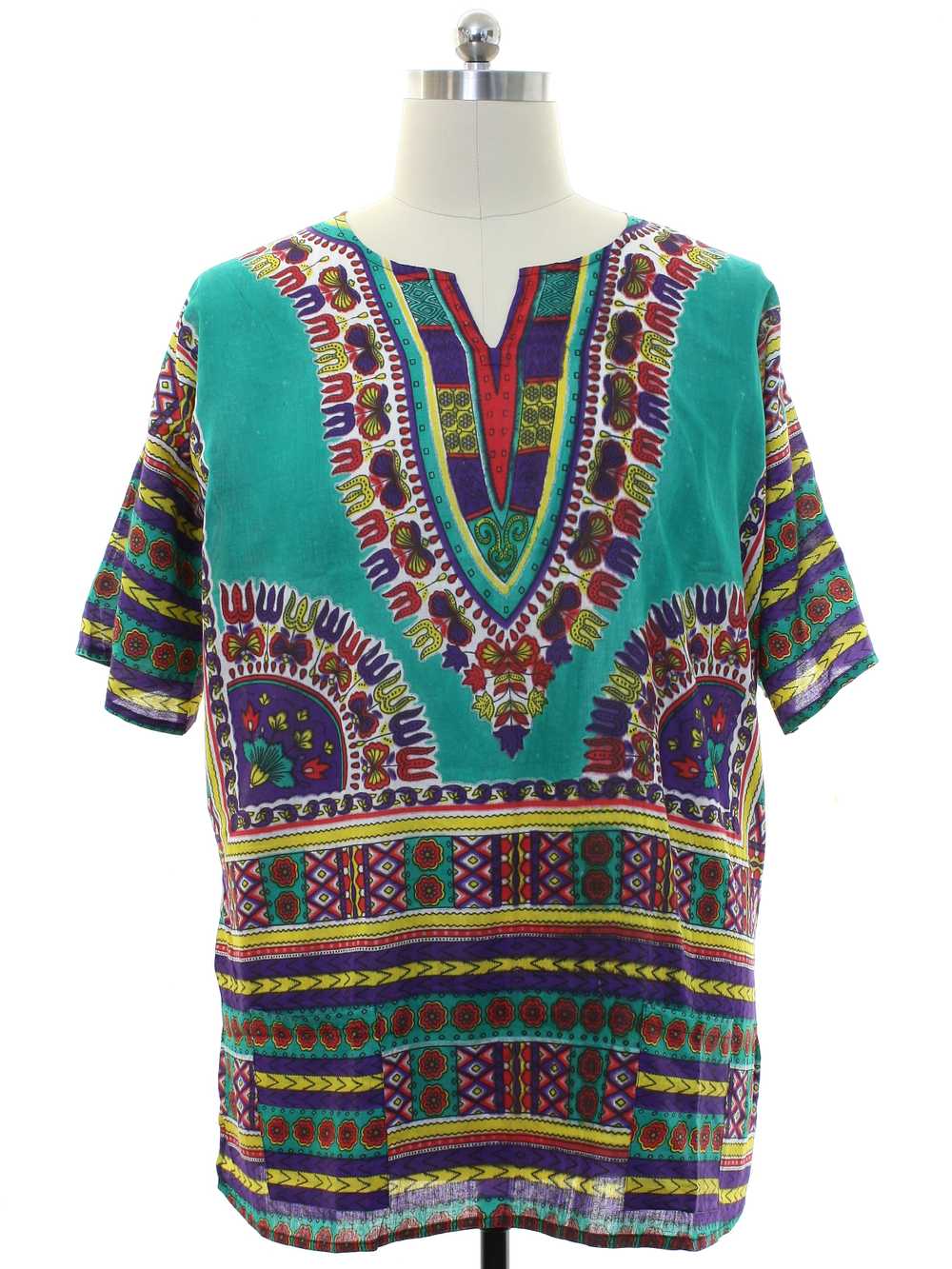 1970's Unisex Dashiki Shirt - image 1