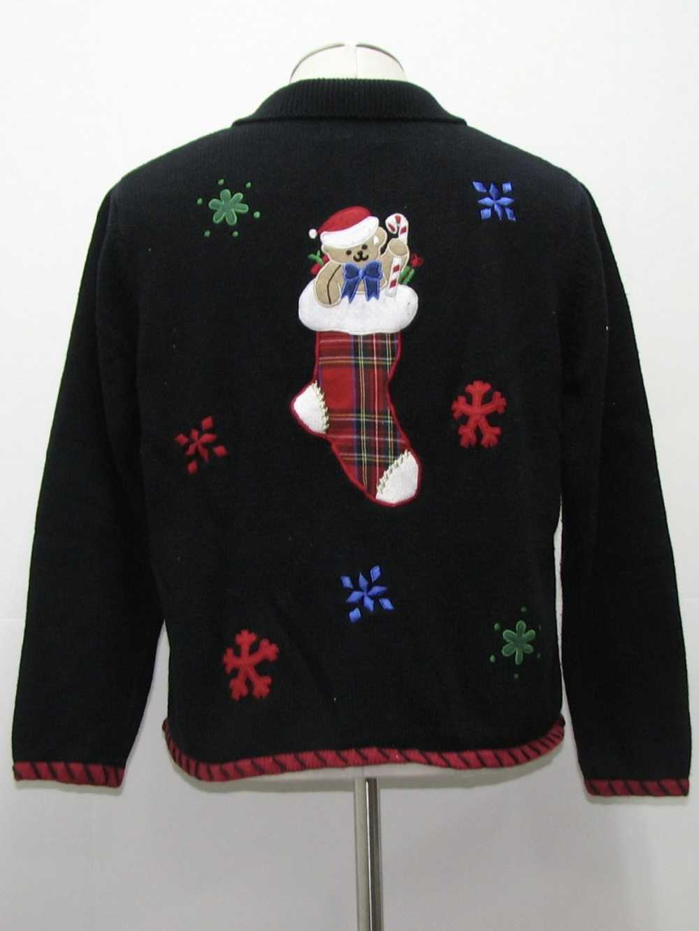 Holiday Lodge Womens Ugly Christmas Sweater - image 3