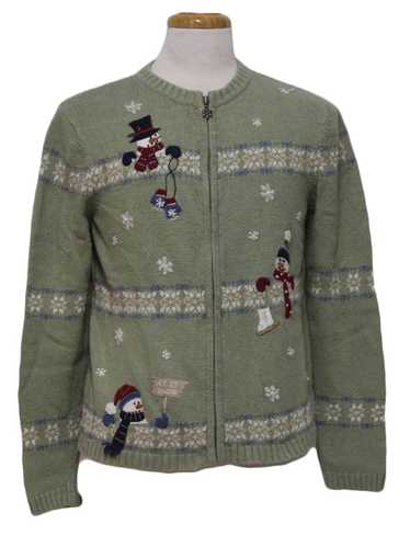 Croft & Barrow Womens Ugly Christmas Sweater - image 1