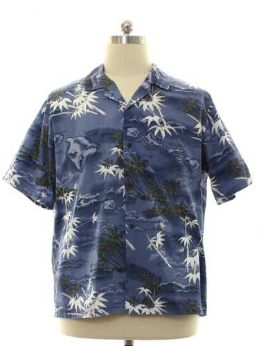 1990's Alm Fashions Mens Hawaiian Shirt