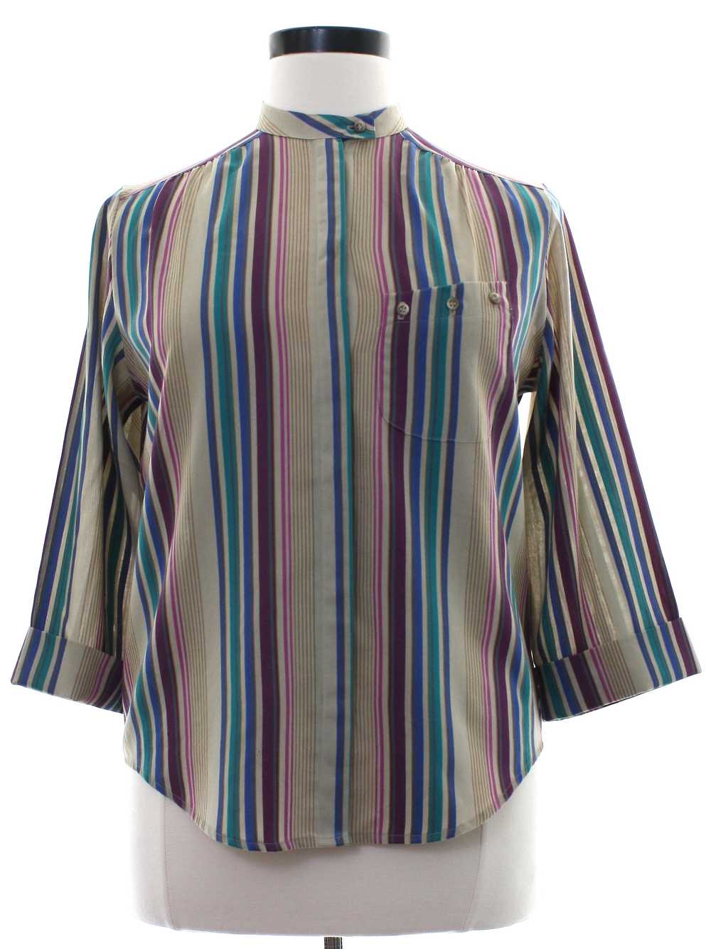 1980's Koret Womens Totally 80s Mod Shirt - image 1
