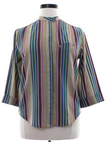 1980's Koret Womens Totally 80s Mod Shirt