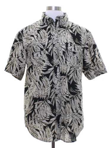 1990's Chaps Mens Hawaiian Style Shirt