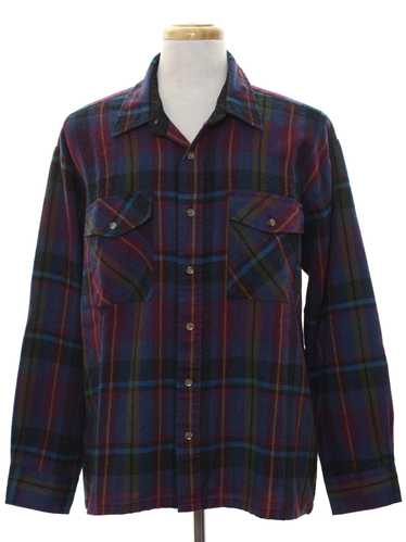 1980's Claybrooke Mens Flannel Shirt