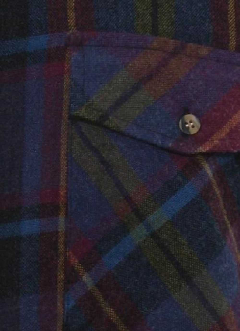 1980's Claybrooke Mens Flannel Shirt - image 2