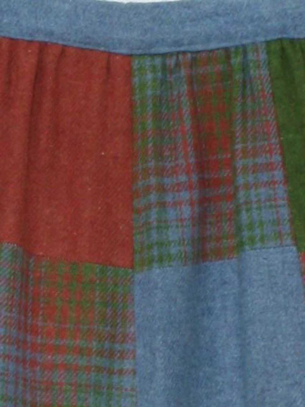 1980's Patchwork Hippie Skirt - image 2