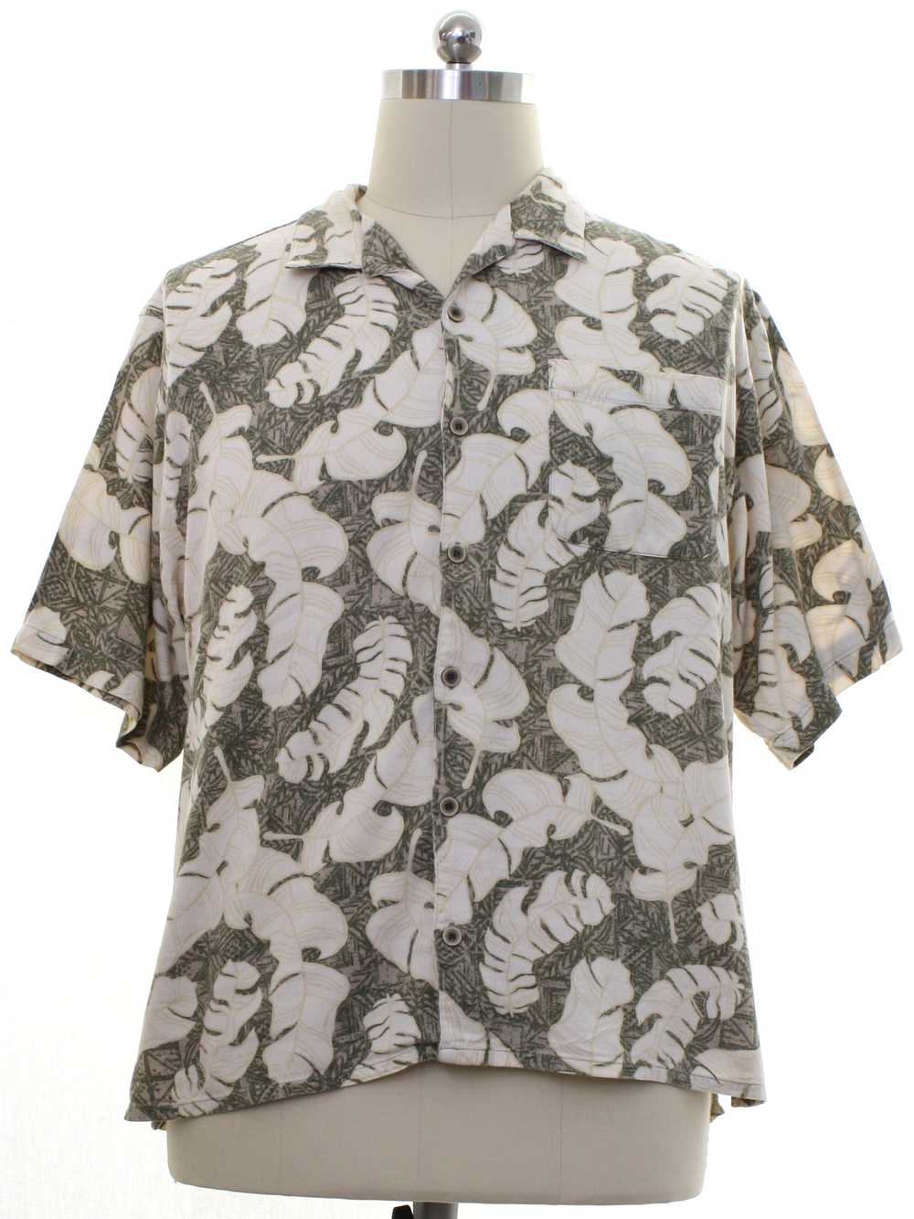 1980's OP Mens Totally 80s Reverse Print OP Hawai… - image 1