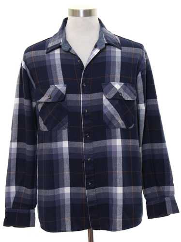 1980's Saugatuk Mens Flannel Shirt - image 1
