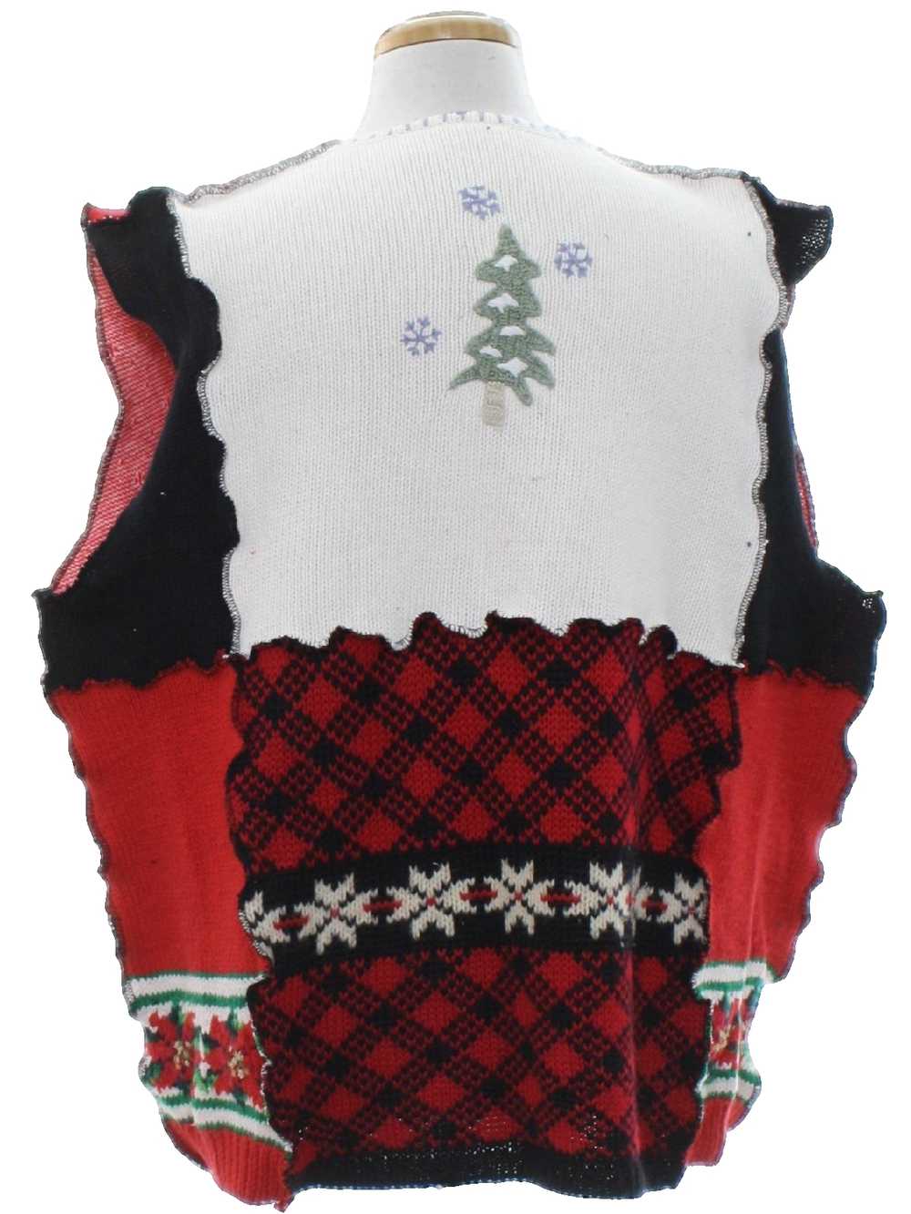 Hand Made Unisex Hand Made Patchwork Ugly Christm… - image 3