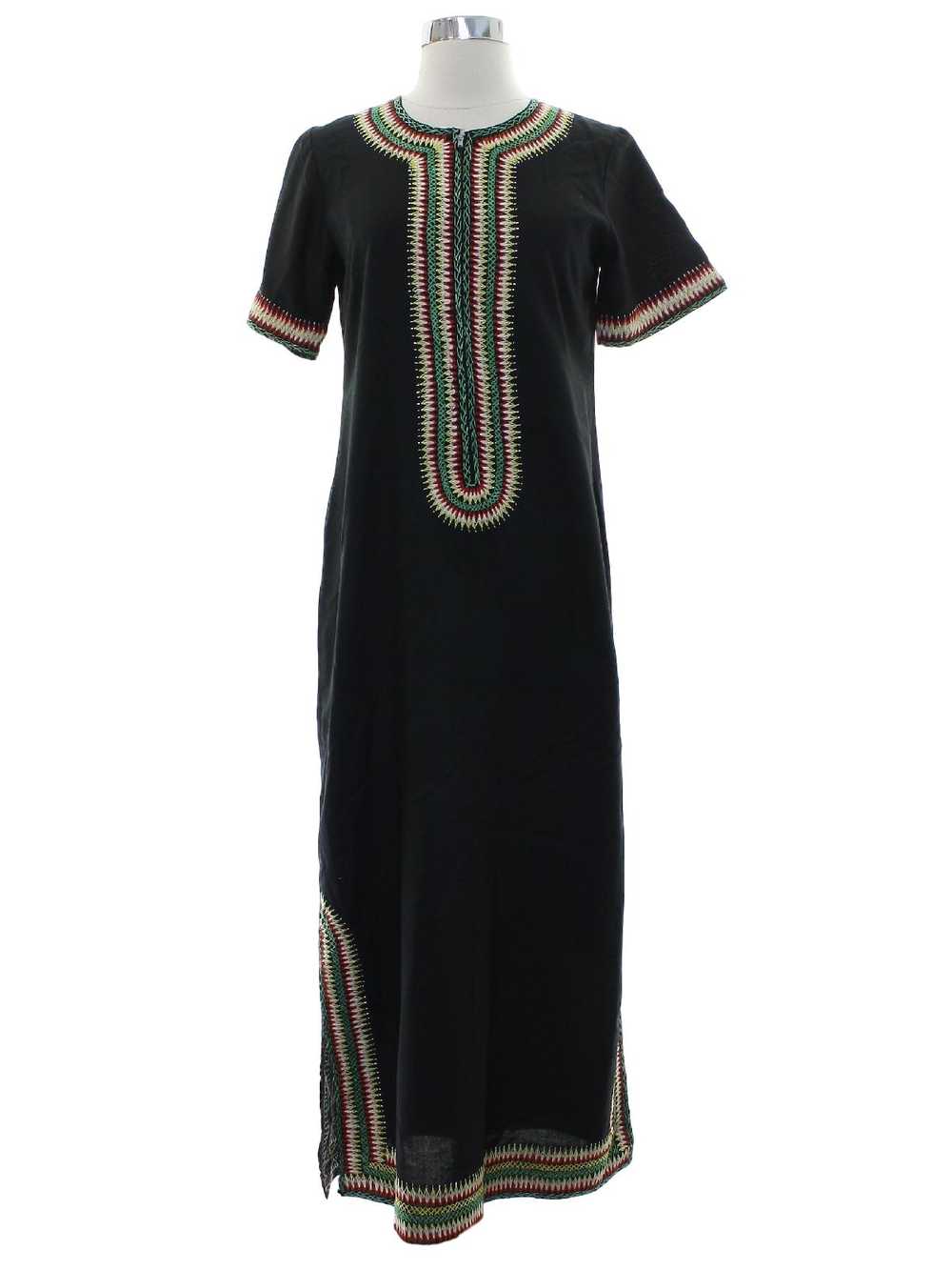 1970's Hippie Maxi Dress - image 1